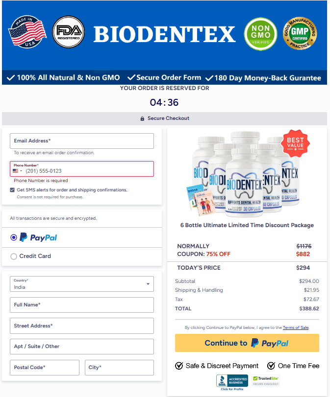 glucoberry-order-page